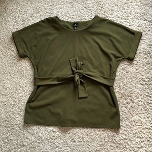 Olive Womens Dress Shirt